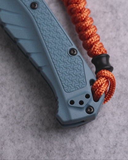 BENCHMADE: Mini Adira, Depth Blue, Drop-Point