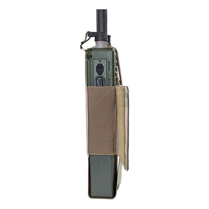 WARRIOR ASSAULT: Laser Cut Wing Velcro MBITR/Harris Radio Pouch