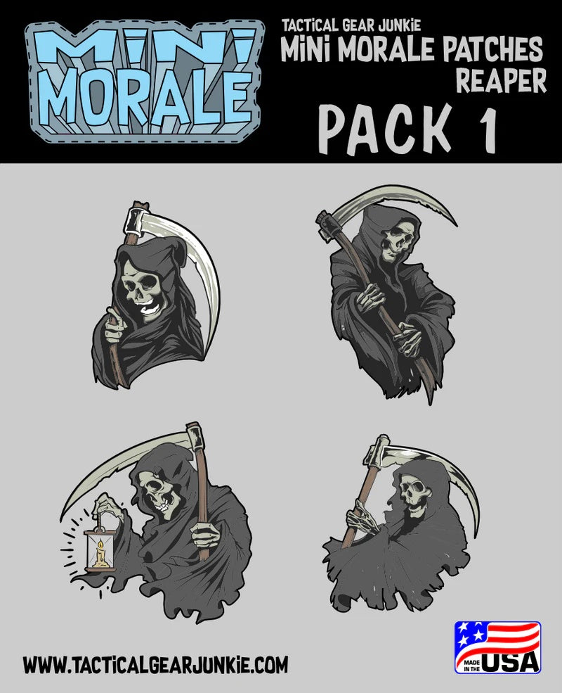 TACTICAL GEAR JUNKIE: Mini Morale Patch Packs