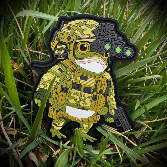 TACTICAL GEAR JUNKIE: Ribbit Recon 4" PVC Patch