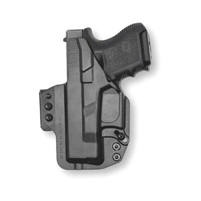 BRAVO CONCEALMENT: Torsion 3.0 IWB Holster, Glock 26/27/33 Right Hand, Black