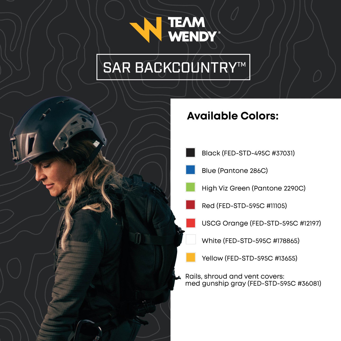 TEAM WENDY: SAR, Backcountry Helmet