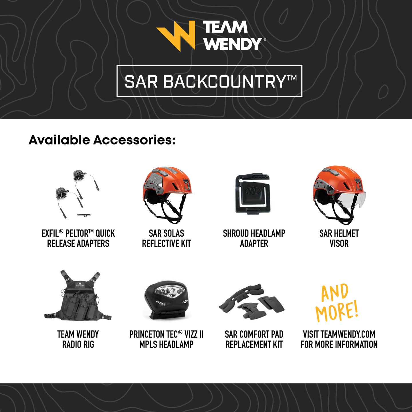 TEAM WENDY: SAR, Backcountry Helmet