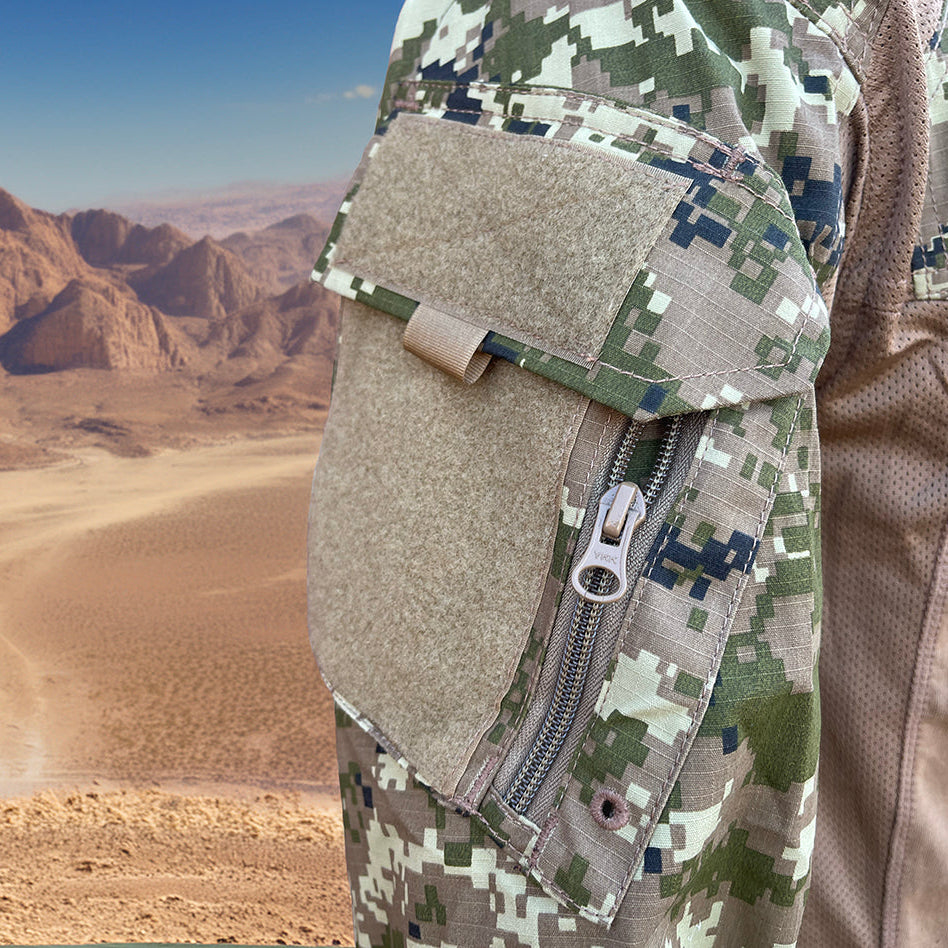 TACTICAL INNOVATIONS: Ventilated OTW Combat Shirt, Digital Universal Terrain V2