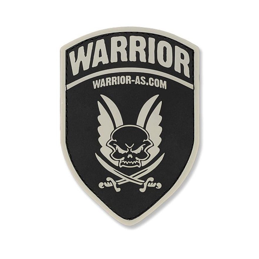 WARRIOR ASSAULT: rubber Logo Shield Patch