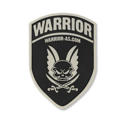 WARRIOR ASSAULT: rubber Logo Shield Patch