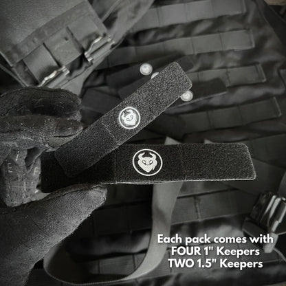 MILITAUR: Strap Keepers, 6-Pack