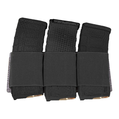 WARRIOR ASSAULT SYSTEMS: T1 Tegris Triple Elastic 5.56mm Mag Pouch