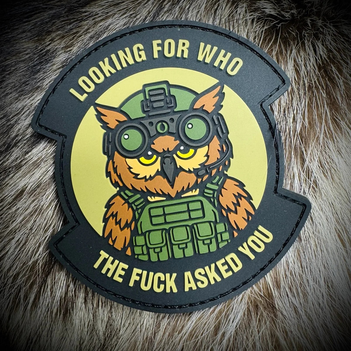 TACTICAL GEAR JUNKIE: Looking For Who The F@#k Asked You, OCP 3.5" PVC Patch