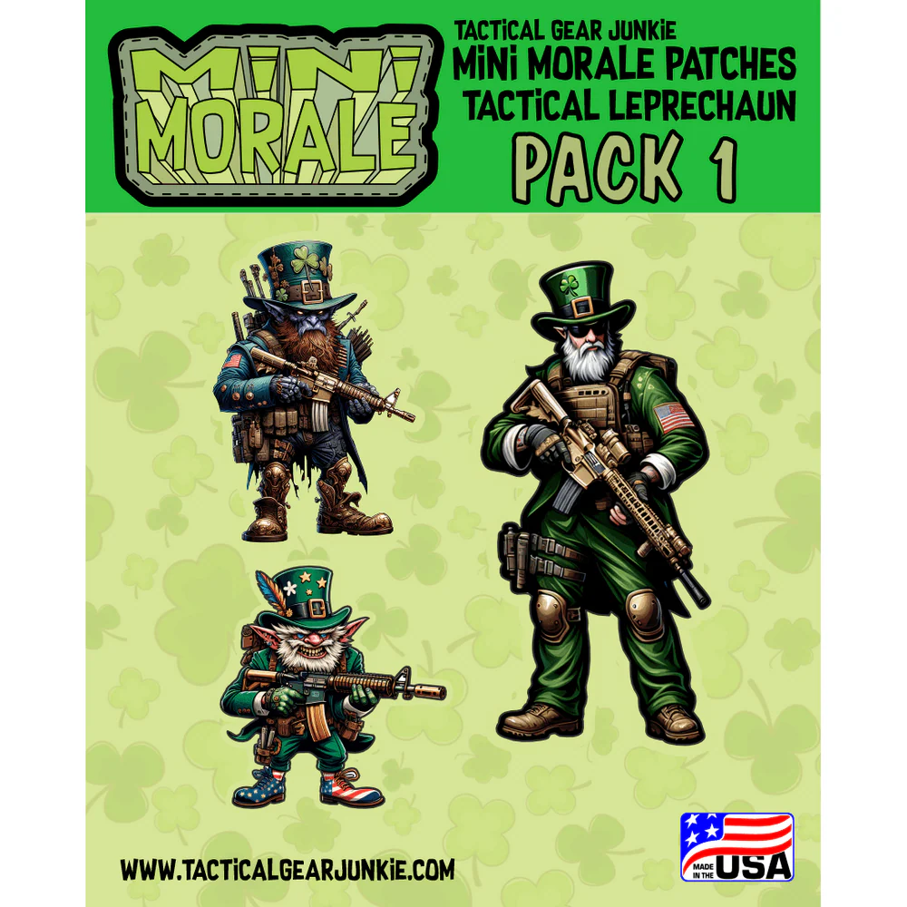 TACTICAL GEAR JUNKIE: Mini Morale Patch Packs
