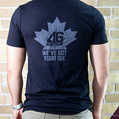 416 TACTICAL: We've Got Your 6ix Maple Leaf T-Shirt