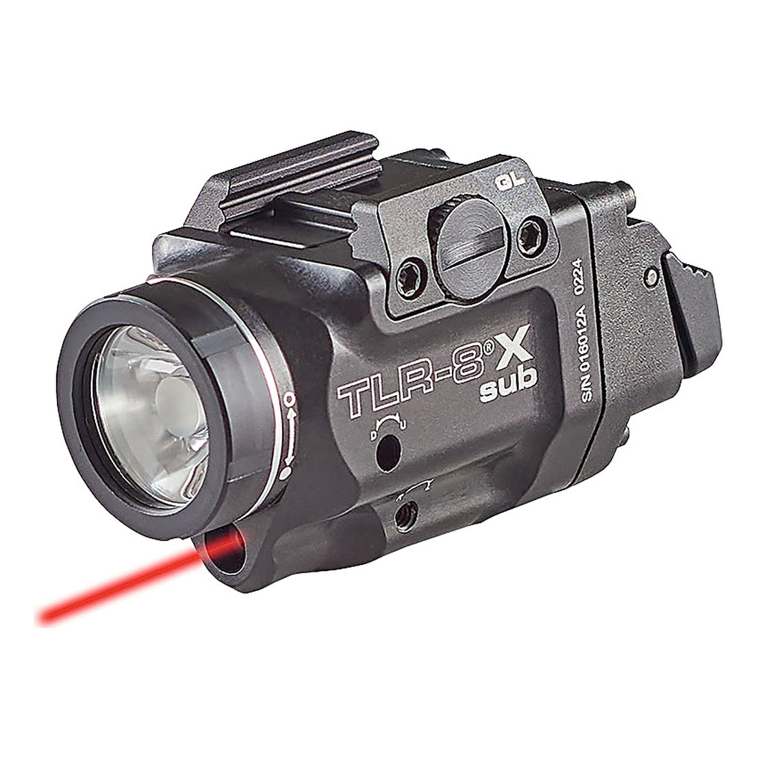 STREAMLIGHT: TLR-8 X Sub Weapon Light with Red Laser