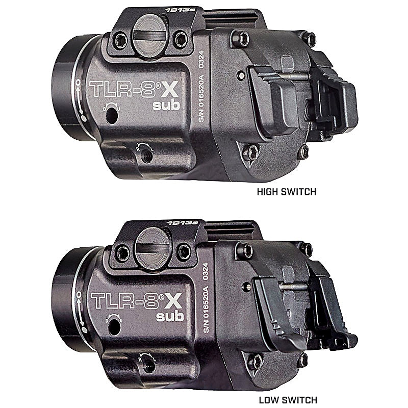 STREAMLIGHT: TLR-8 X Sub Weapon Light with Red Laser