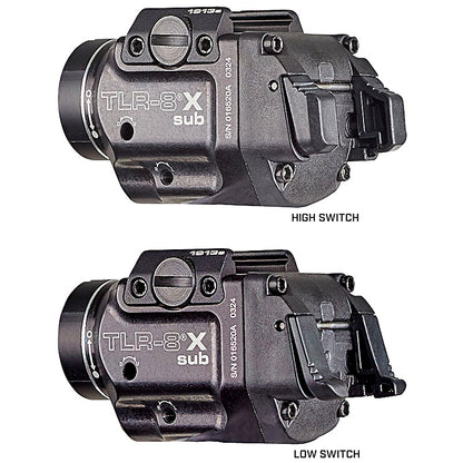 STREAMLIGHT: TLR-8 X Sub Weapon Light with Red Laser