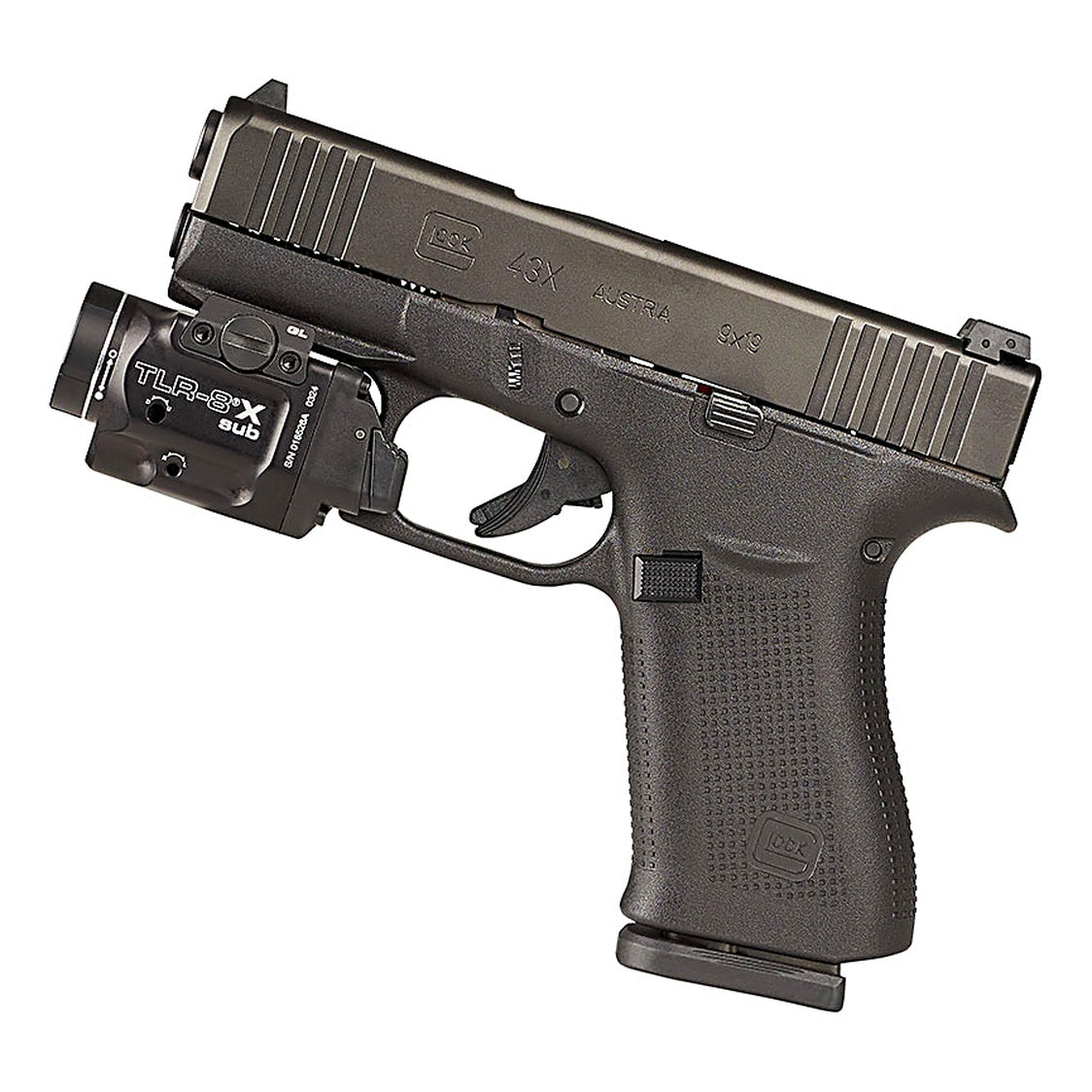STREAMLIGHT: TLR-8 X Sub Weapon Light with Red Laser