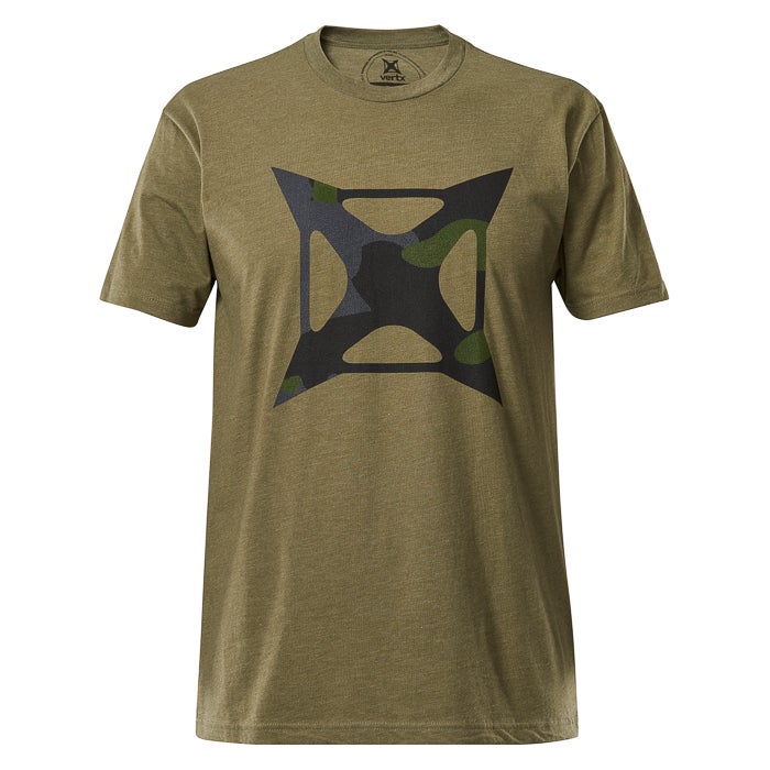 VERTX: Stealth Camo Logo Graphic T-Shirt