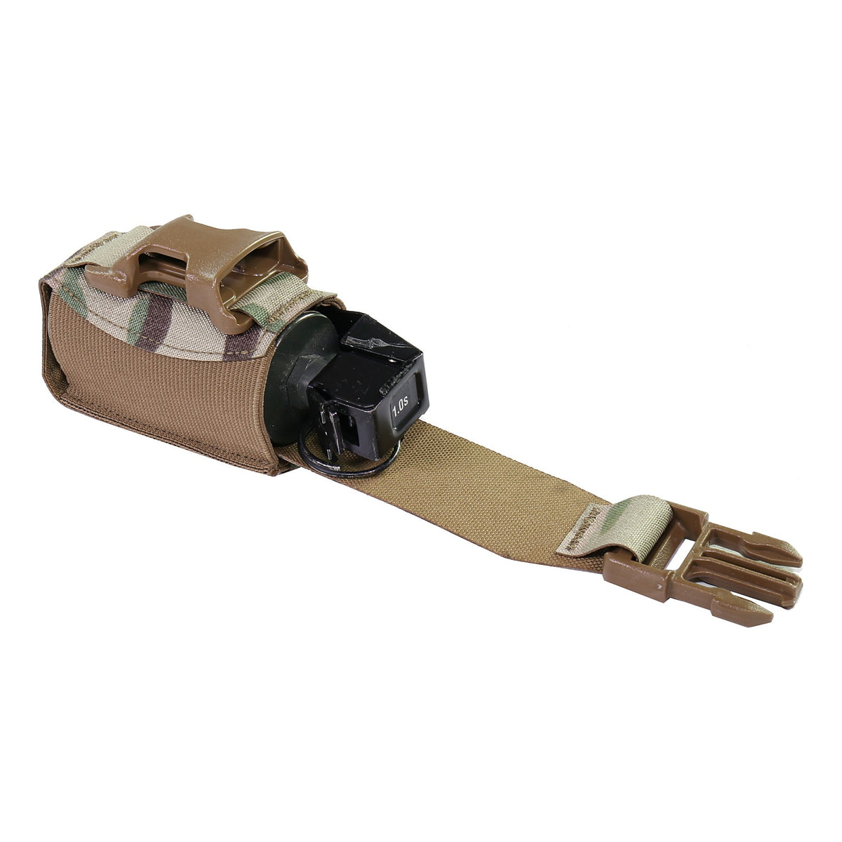WARRIOR ASSAULT SYSTEMS: Laser Cut Single 40mm Flash Bang Pouch – MultiCam