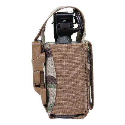 WARRIOR ASSAULT SYSTEMS: Laser Cut Single 40mm Flash Bang Pouch – MultiCam