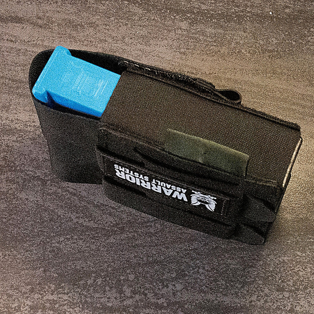 WARRIOR ASSAULT: Laser Cut Double Snap Mag Pouch 9mm