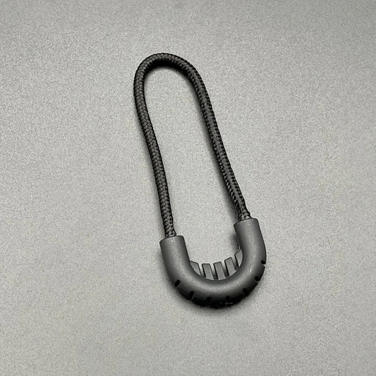 TACTICAL INNOVATIONS: Polymer Zipper Pulls (10pk) Black