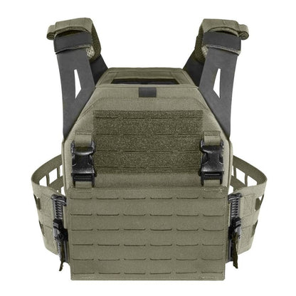 WARRIOR ASSAULT: Laser Cut (LPC) V2 Low Profile Plate Carrier with Ladder Sides and 5.56 Triple Bungee Magazine Pouch