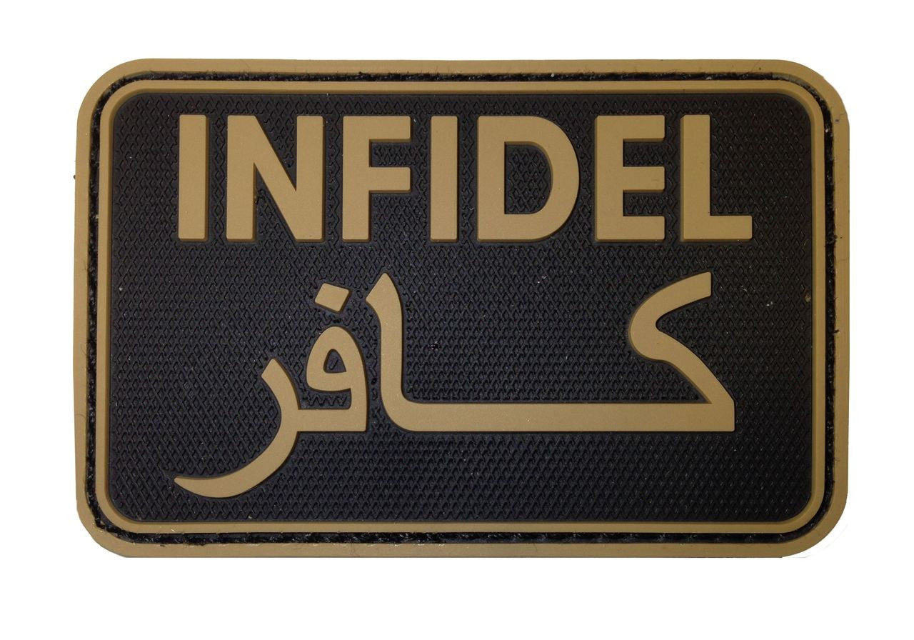 TIC Patch - INFIDEL UNBELIEVER TAN