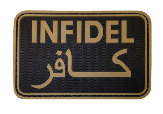 TIC Patch - INFIDEL UNBELIEVER TAN