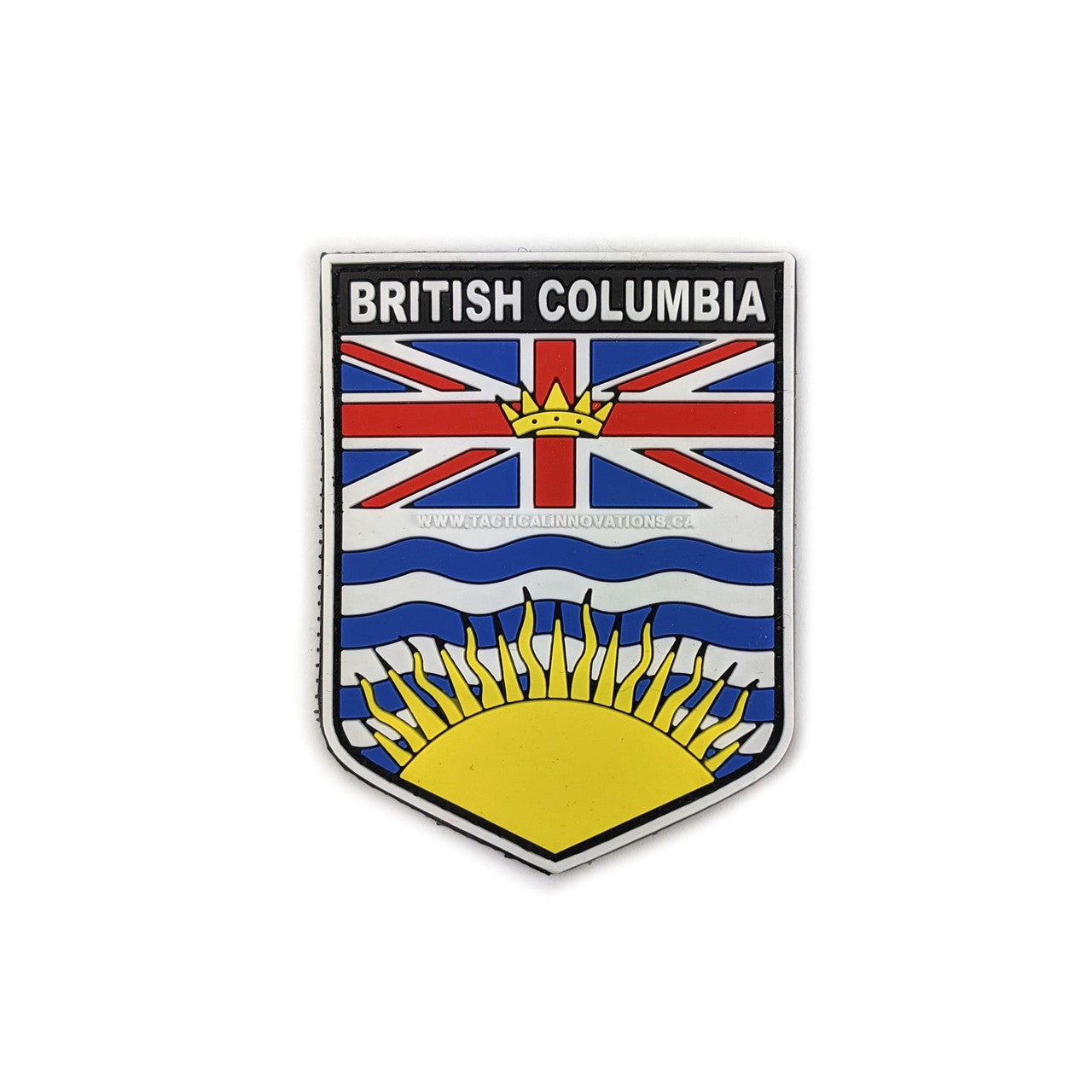 TACTICAL INNOVATIONS: British Columbia Provincial Shield PVC Patch