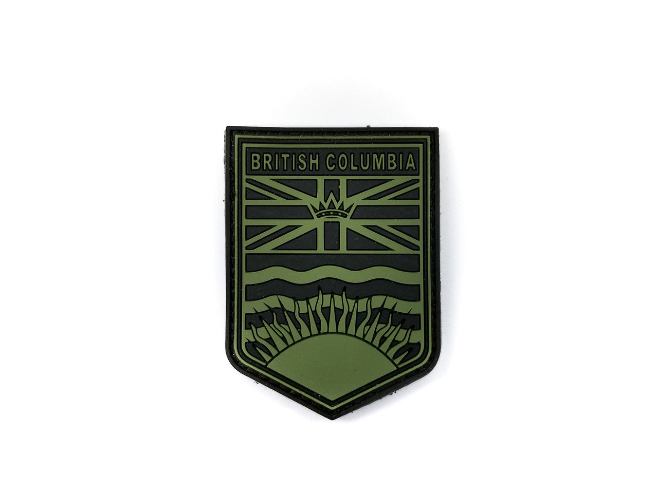 TACTICAL INNOVATIONS: British Columbia Provincial Shield PVC Patch