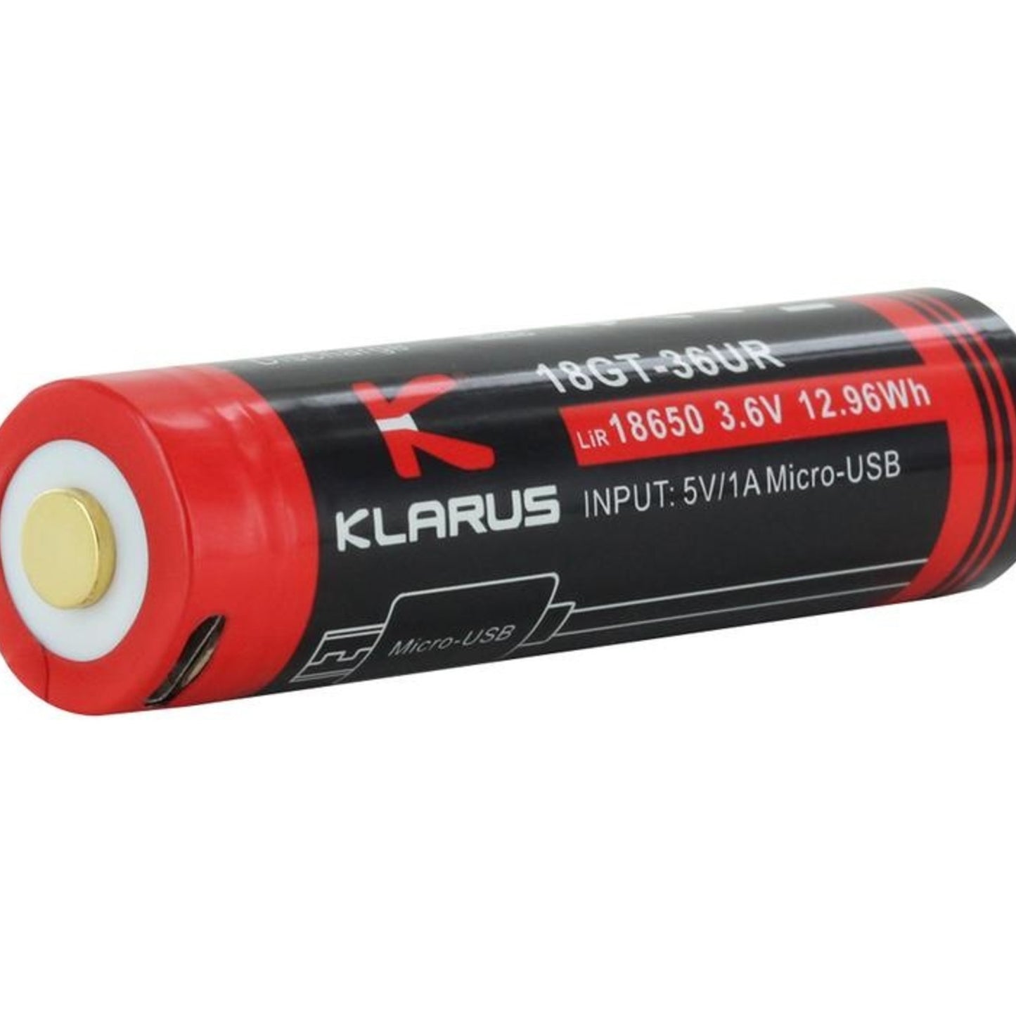 Batterie rechargeable Klarus 18GT-36UR 3600 mAh