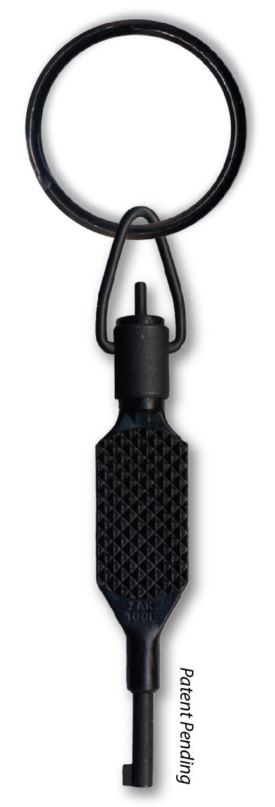 ZAK TOOL: ZT9P Knurled Flat Grip Swivel Key
