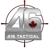Toronto tactical store logo 416 Tactical We Got your 6ix