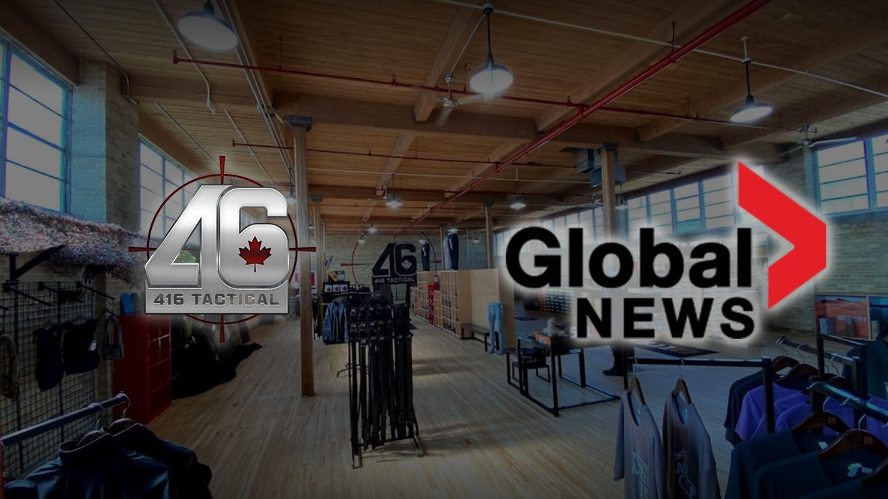 416 Tactical Supply on Global National lNews